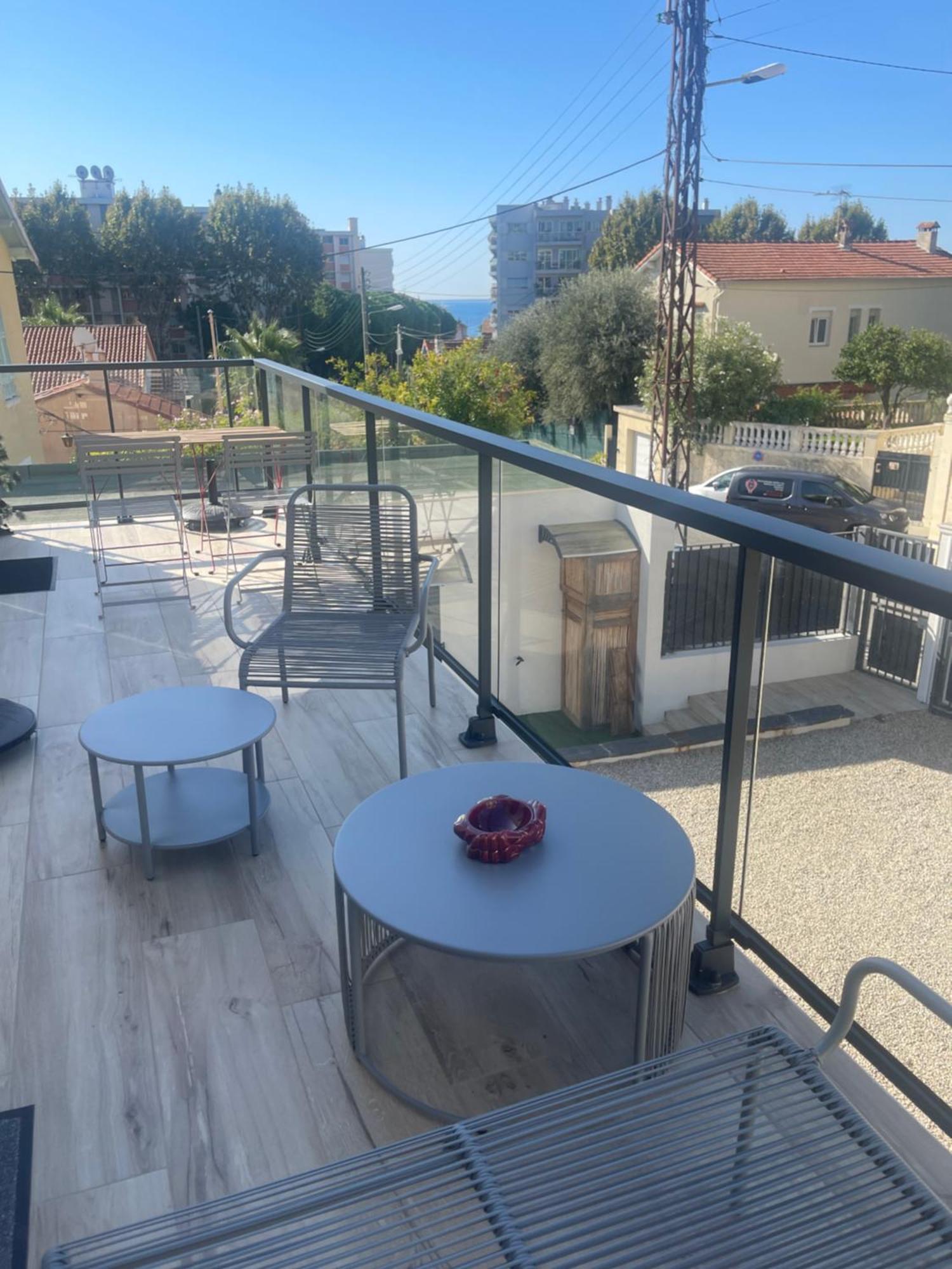 T3 Cros De Cagnes A 300M Du Bord De Mer Zewnętrze zdjęcie